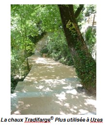 la chaux tradifarger plus utilisee a uzes