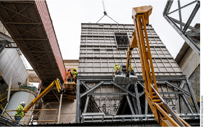 lafarge france inaugure lequipement de filtration derniere generation de son usine de la malle 2
