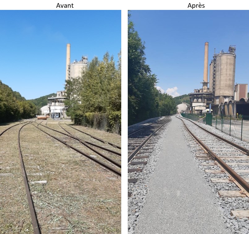 lafargeholcim granulats met en service une nouvelle installation de chargement de trains a lusine lafarge de val dazergues 3