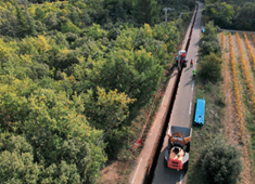 pistes forestieres a carpentras