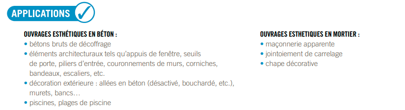 superblanc applications possibles