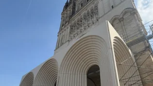 Entrée Cathédrale d'Angers