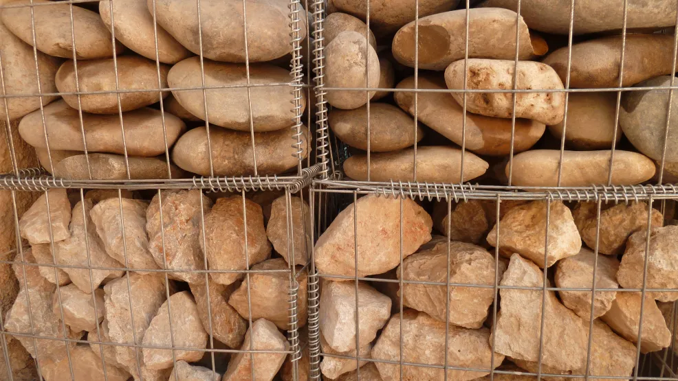 Pierres à gabions