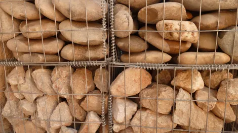Pierres à gabions